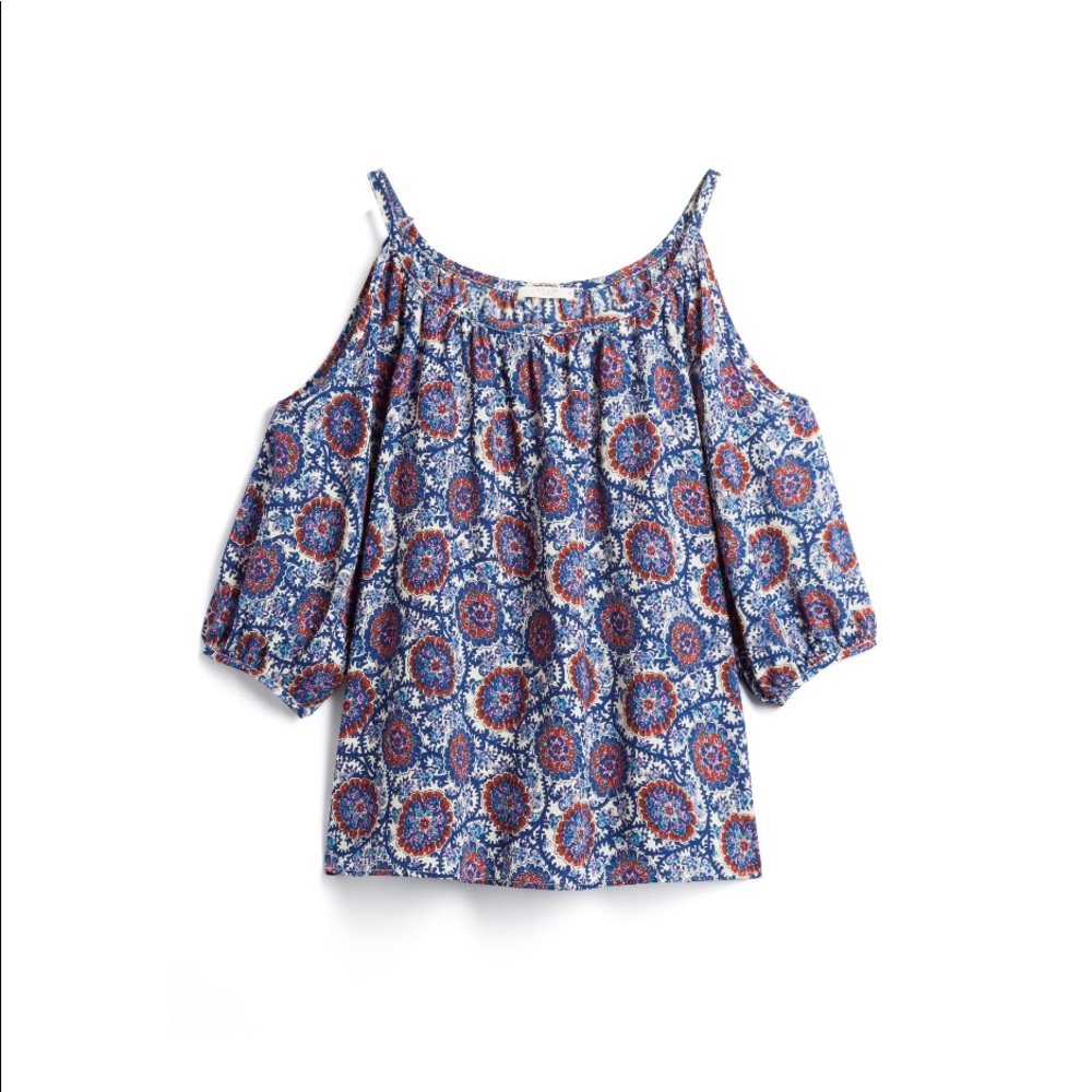 Aldine Cold Shoulder Blouse